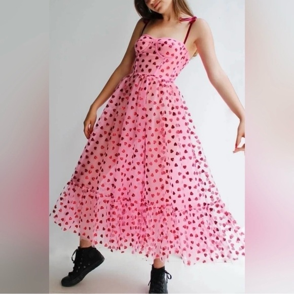 Betsey Johnson Heart Dress | Size 8 | Viral TikTok - Picture 4 of 16